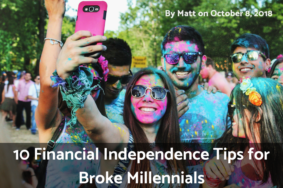 Read more about the article 10 Financial Independence Tips for Broke Millennials