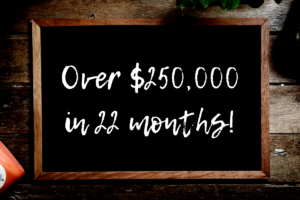 Read more about the article How We Paid off Over $250,000 of Debt in 22 Months